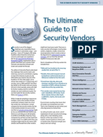 The Ultimate Guide To It Security Vendors: Esecurity Planet