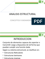 ANALISIS ESTRUCTURAL Clase 1