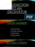 Introduction To Excavator PDF