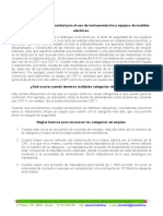 Consejos Prácticos de Seguridad para El Uso de Instrumentación y Equipos de Medidas Eléctricas PDF