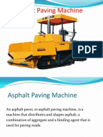 Asphalt Paving Machine Guide: Components, Types & Uses
