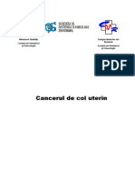 Cancerul de Col Uterin PDF