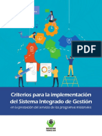 Pu1.ms .De Cartilla para La Implementacion Del Sistema Integrado de Gestion en La Prestacion Del Servicio de Los Programas Misionales v2