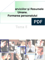 Tema V - Managementul Resurselor Umane