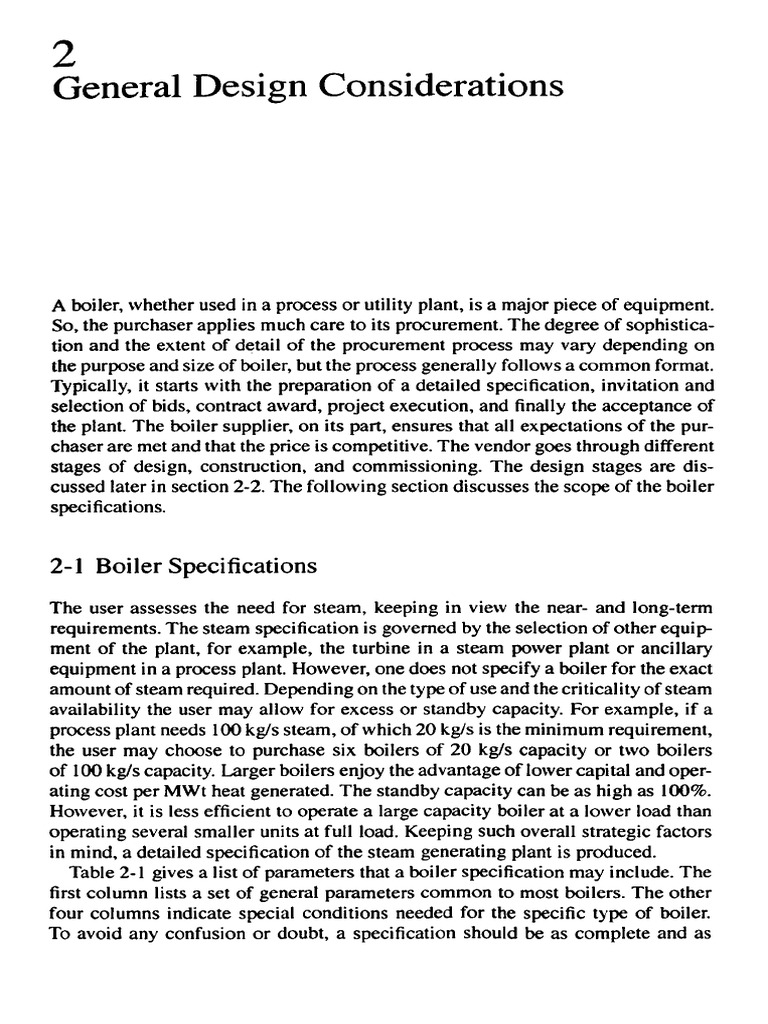 Chapter 2 Boiler Design PDF | PDF | Boiler | Furnace