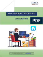 Dsci Advisory: Work From Home - Best Practices