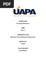 psic. edu. tarea III