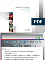 Lectures 6 7 Structural Adjustment and Social Partnership