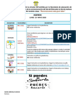Agenda Segundo A Lunes PDF