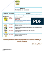 Agenda Segundo A Miercoles PDF