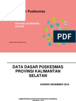 Buku Data Dasar PKM-Kalsel