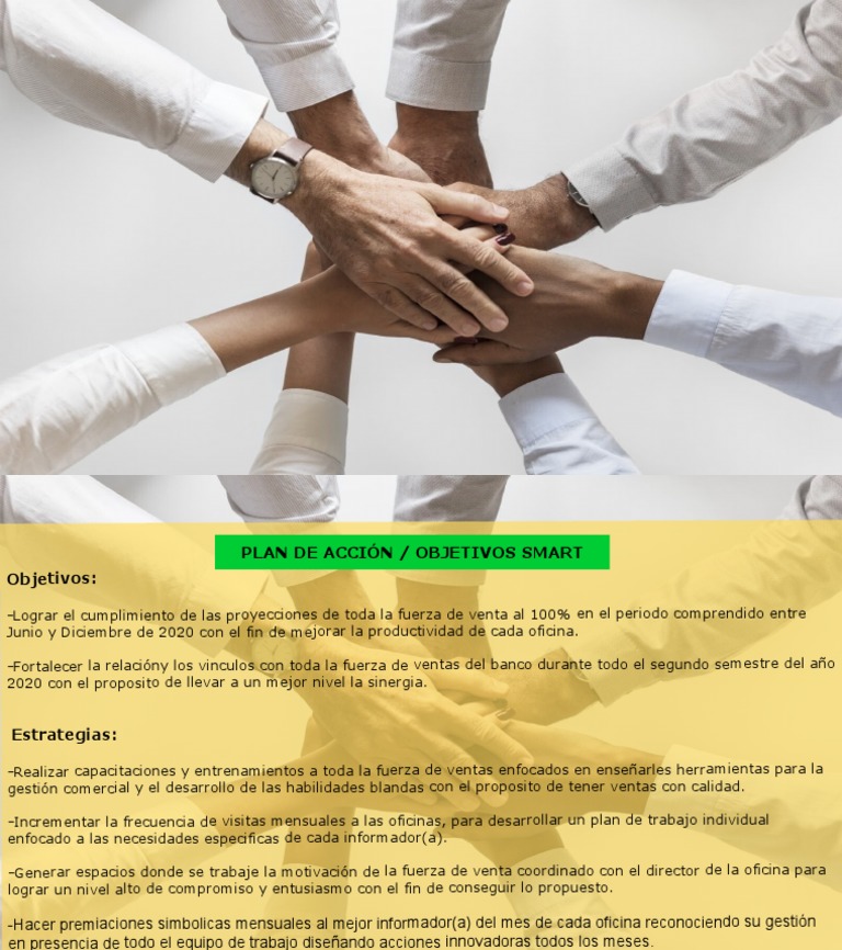Plan de Acción Objetivos SMART | PDF