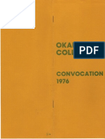 Okanagan College Graduates 1976