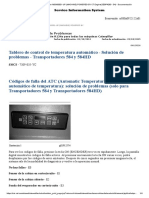 Tablero de Control de Temperatura Automático - Solución de Problemas - Transportadores 584 y 584HD