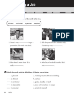 Unit 4: Getting A Job: Lesson 1: Vocabulary