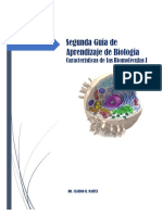 Guía 2 de Aprendizaje de Biología - Biomoléculas I PDF
