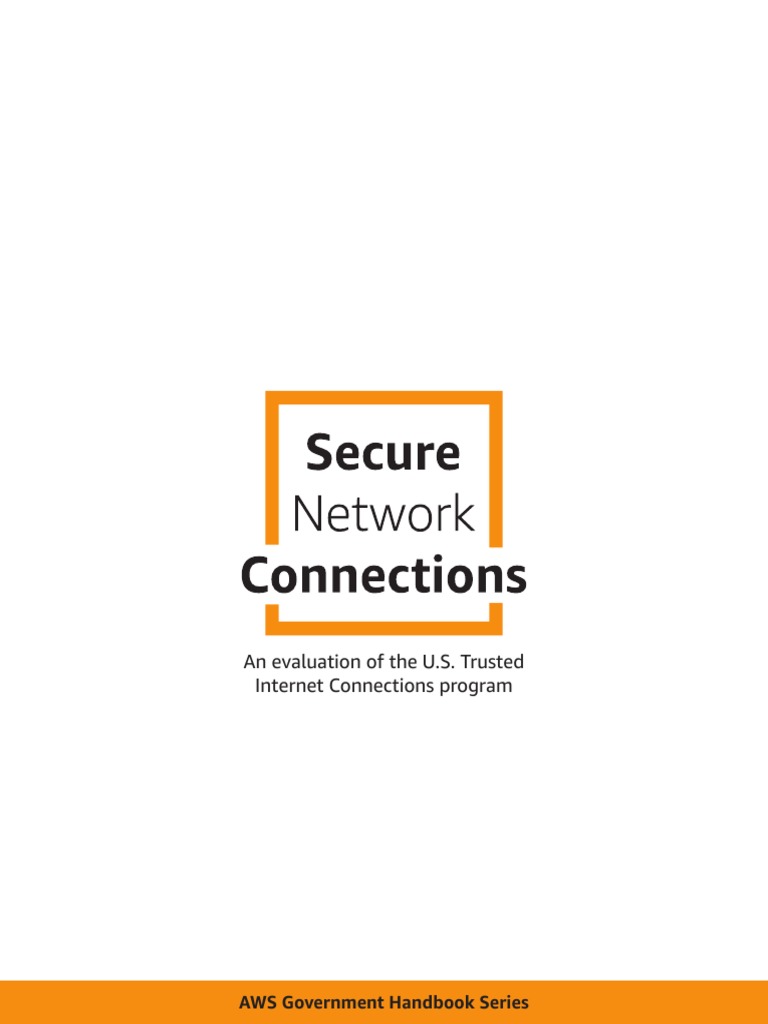 AWS Secure Network Connections | PDF | Cloud Computing | Computer ...