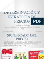 Determinación y Estrategía de Precios