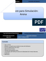 Software para Simulación: Arena: Ing. Jose Emmanuel Chavez Narvaez