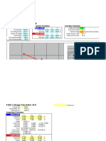 4 Bar Linkage Calculator v3.0: Vehicle Specifications: Suspension Geometry: Geometry Summary