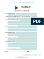 02 Perfil de Proyecto de Investigación Posgrado PDF