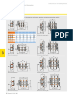 Technical Data: Dimension Drawings (Shown: 12 KV Disconnectors With Motor Operating Mechanism and Auxiliary Switch)