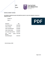 Medicina, Hombre Y Sociedad: Comisión: 15. Grupo: 1