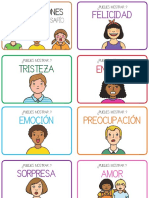 Las Emociones Tarjetas de Desafío PDF