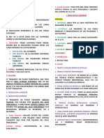 Anatomía del mediastino y sus estructuras