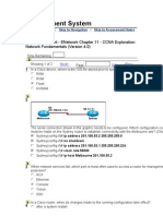 ENetwork Chapter 11 - CCNA Exploration Network Fundamentals (Version 4.0)