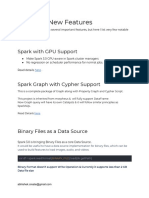 Apache Spark 3.0 Notable Features