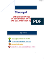 Chuong 8 Can Bang Hoa Hoc PDF
