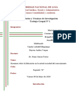 La Educación en La Actual Sociedad Del Conocimiento