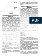 Examen de admisión para estudiantes nuevos grado 10 sociales