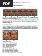 Facial Beauty and The Golden Ratio