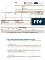 CCQ Cross Registration Form