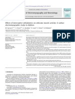 Journal of Electromyography and Kinesiology: M. Saccucci, S. Tecco, G. Ierardoa, V. Luzzi, F. Festa, A. Polimeni