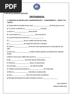 Palavras com terminações -ansa e -ança | PDF | Palavra | Cavalos