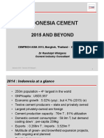 Indonesia's Cement Industry 2015 and Beyond