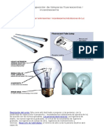 Inspección de Lámparas Fluorescentes e Incandescentes - Parte1