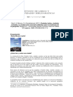 Ciudades Leidas Ciudades Contadas PDF