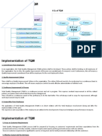 Implementation of TQM