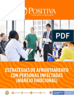 Estrategia Afrontamiento Personas Infectadas