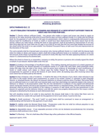 Batas Pambansa Blg. 22 Overview | PDF | Government | Public Law