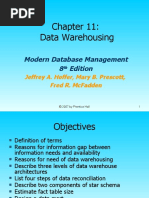 Data Warehousing: Modern Database Management 8 Edition