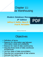 Data Warehousing: Modern Database Management 8 Edition