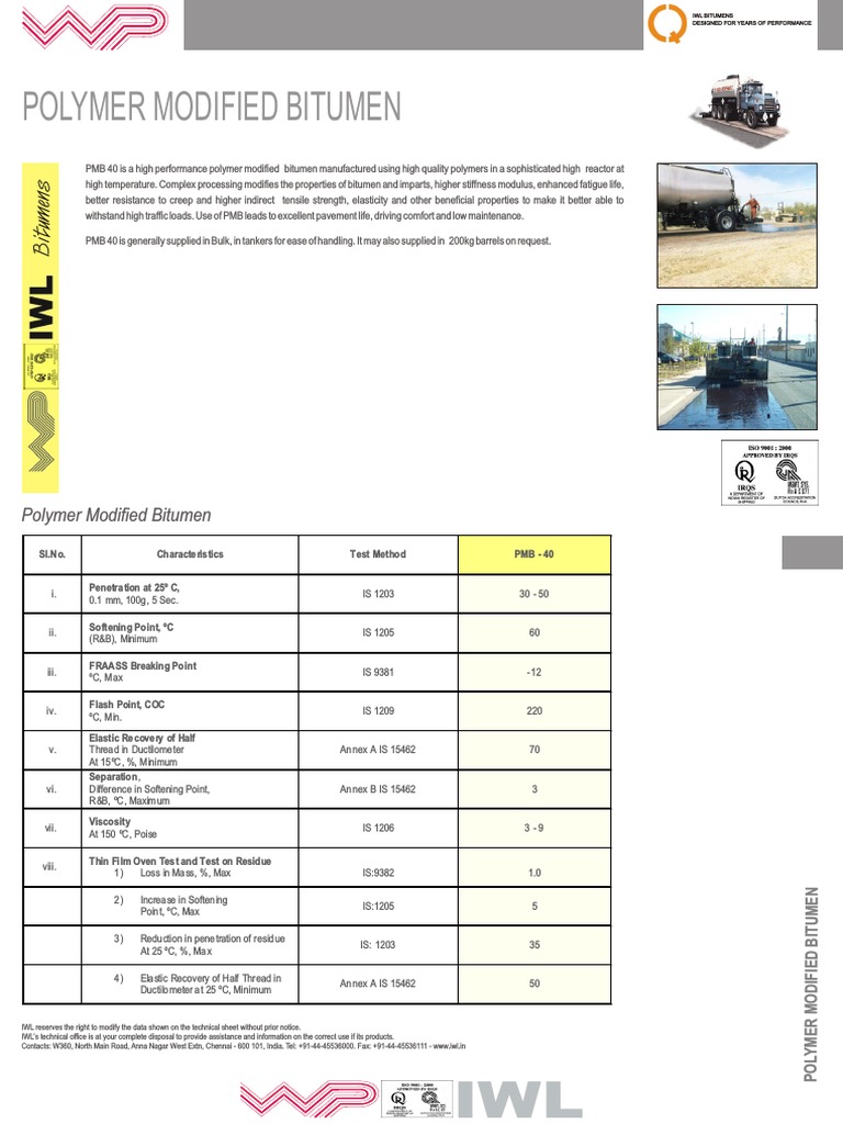 Pmb Pdf Pdf Polymers Asphalt