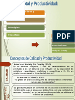 Conceptos Calidad y Productividad