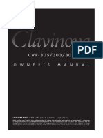 Clavinova CVP-303 Manual PDF