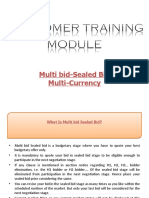 Sealed Bid (Multicurrency) Module